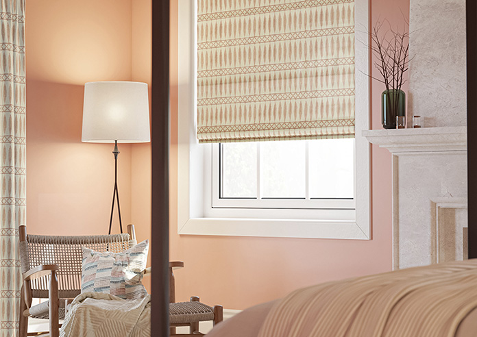 Nazca, Rose Gold - Roman Blind - Image 5